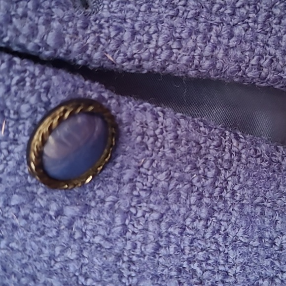 GIANNI VERSACE royal blue sports coat, - Picture 6 of 8